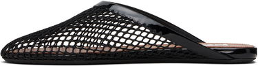 Kläder Alaïa ALAÏA Fishnet Flat Mules Svart | AA3M081TK007, 2