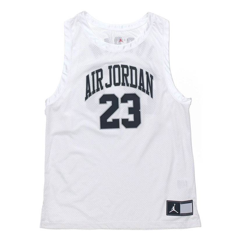 Jersey Jordan Jordan DNA Distorted Mesh Chicago Bulls Basketball Jersey Vit | CZ2499-100