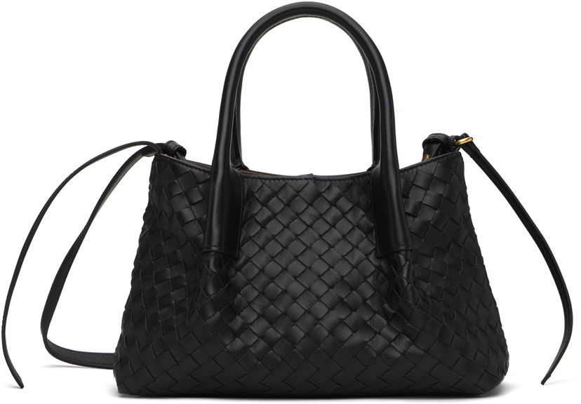 Handväska Bottega Veneta Bottega Veneta Small Pinacoteca Bag Svart | 819004 V5AG1