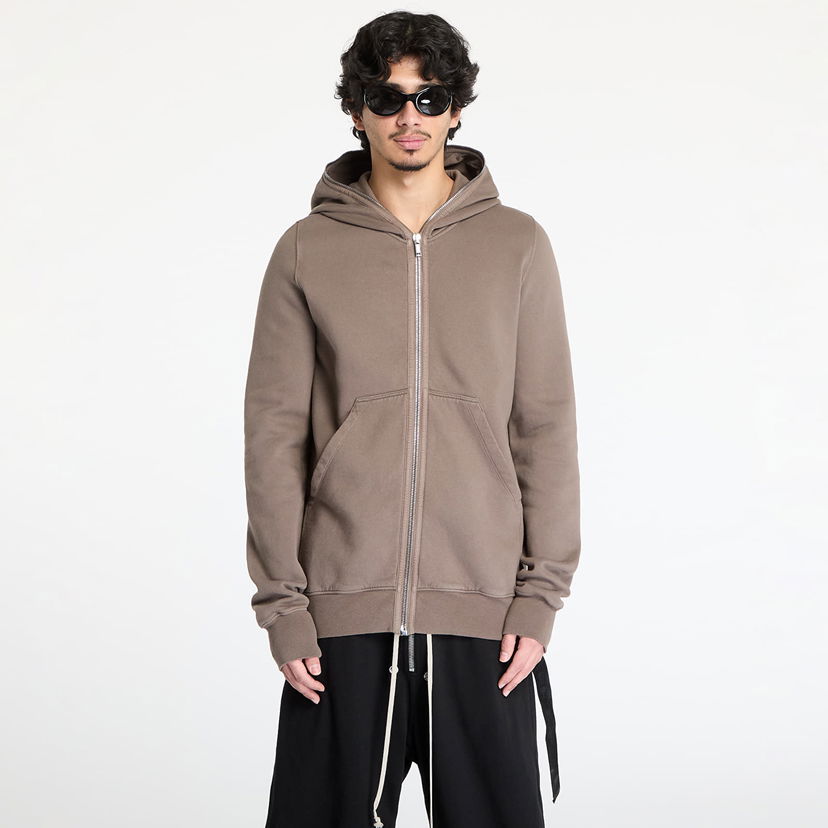 Sweatshirt Rick Owens Rick Owens DRKSHDW Gimp Zip Hoodie Brun | DU01E3291 F 34
