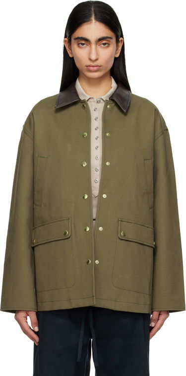 Jacka rag & bone Rag & Bone Cassidy Cotton Jacket Grön | WAW24F20167516, 0
