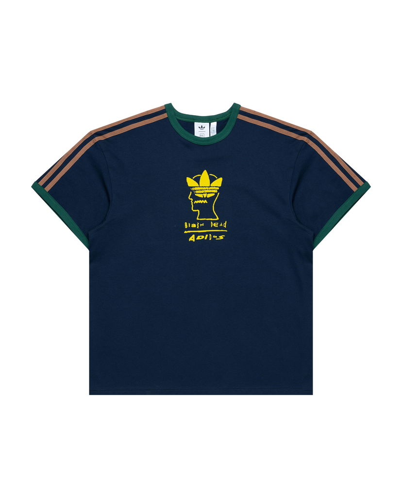 T-shirt adidas Originals BRAIN DEAD Graphic T-Shirt Mörkblå | JN2412