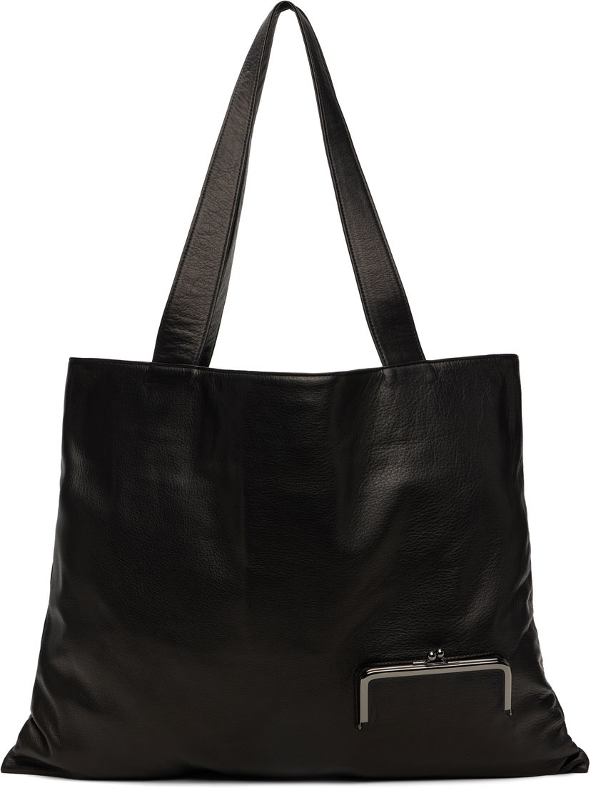 Tygpåse Yohji Yamamoto YOHJI YAMAMOTO Coin Purse Tote Svart | DP-I03-785