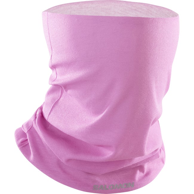 Halsduk Salomon Cross Neck Gaiter Rosa | LC2634600