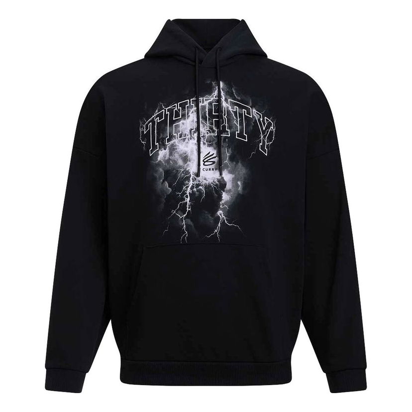 Sweatshirt Under Armour Curry Tour Graphic Hoodie Svart | 6003495-001