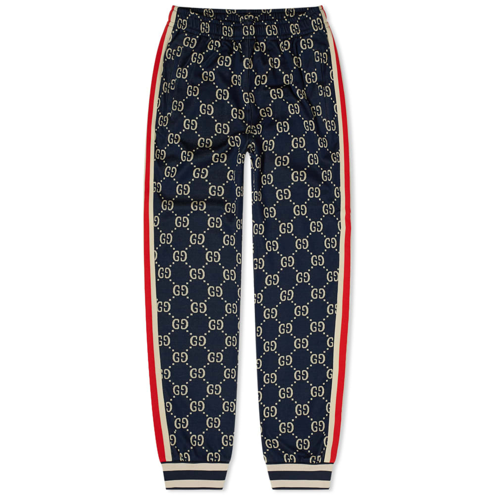 Byxor Gucci Gg Web Track Pant Mörkblå | 496920-X9V05-4245, 0