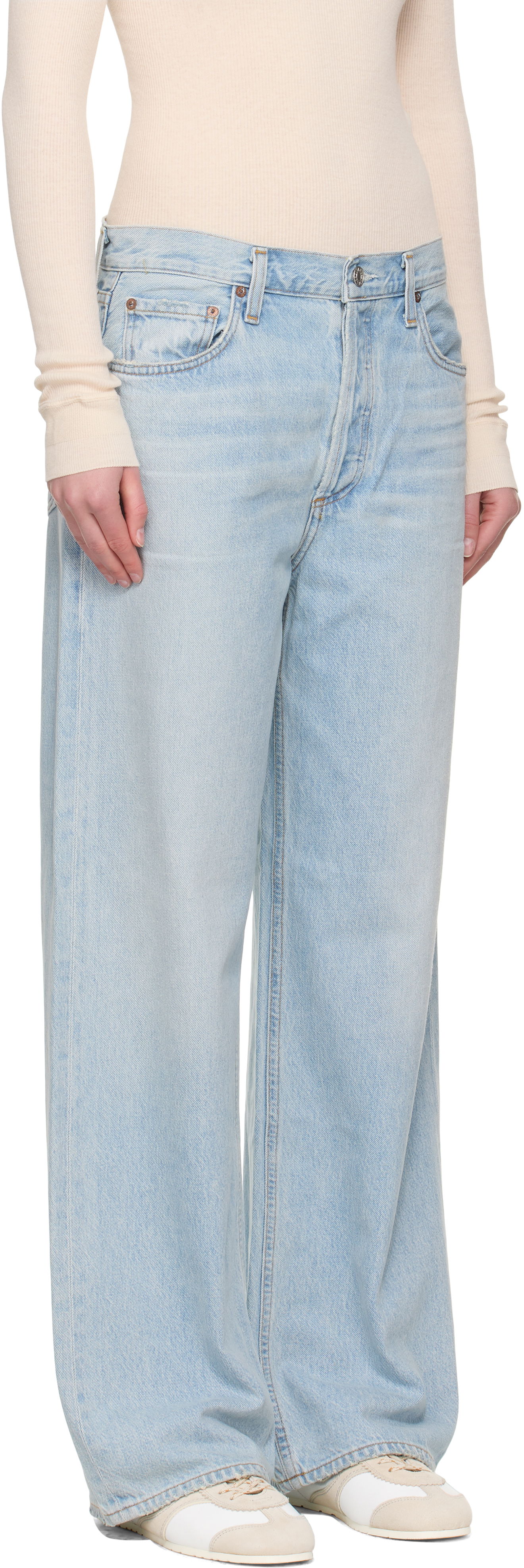 Jeans AGOLDE AGOLDE Wide Low Slung Jeans Blå | A9079B-1601, 1
