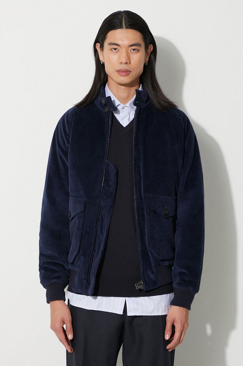 Bomberjacka Baracuta Cord G9 AF Bomber Jacket Blå | BRCPS0970