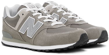 Kläder New Balance 574 Core Big Kids Grå | GC574EVG, 3