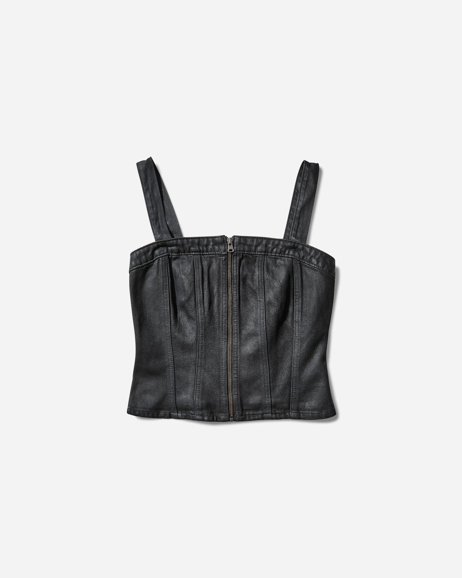 Crop top Levi's Sculpted Bustier Top Svart | 001W4 0004, 1