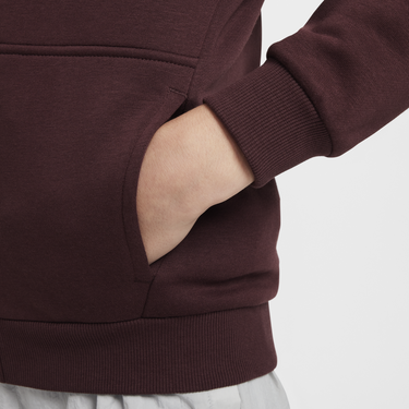 Sweatshirt Nike Nike Sportswear Club Fleece Full-Zip Hoodie Bourgogne | FD3004-652, 4