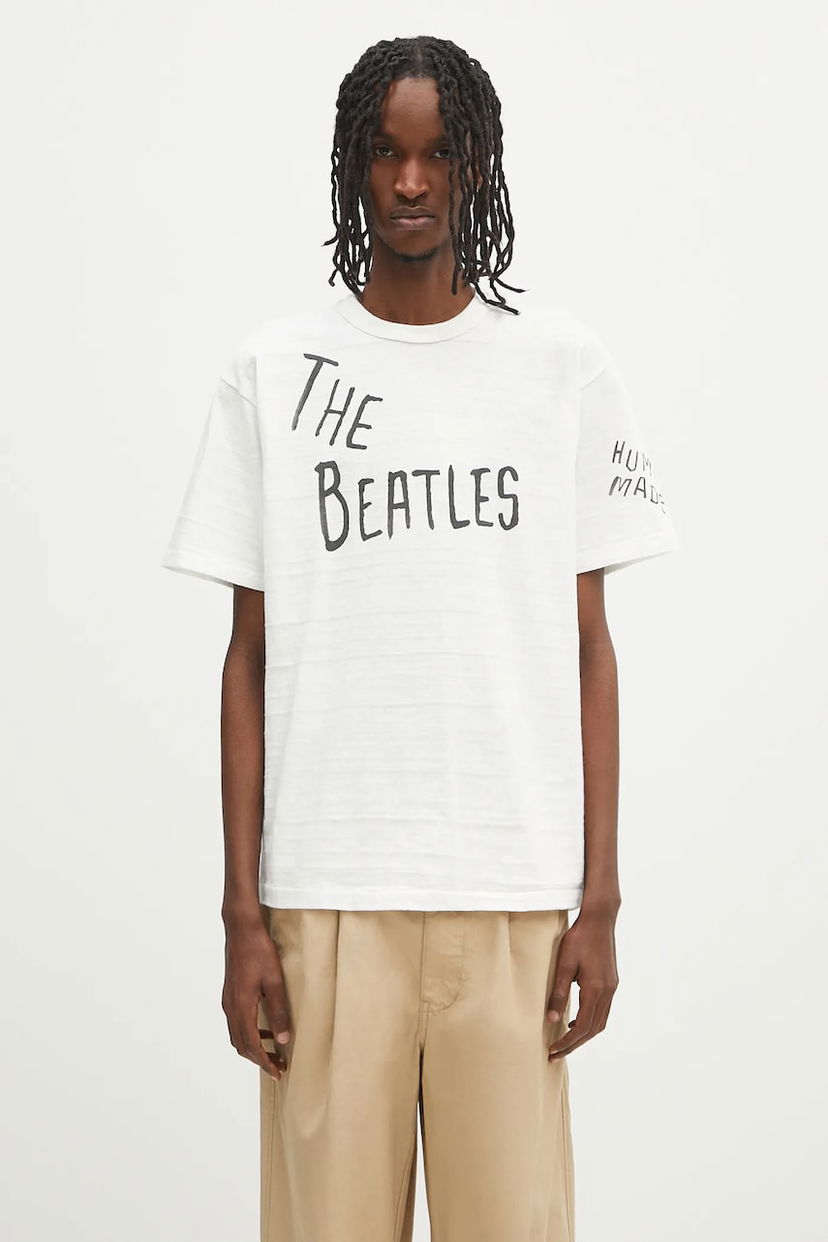 T-shirt Human Made Human Made Beatles Graphic T-Shirt Vit | HM29TE021