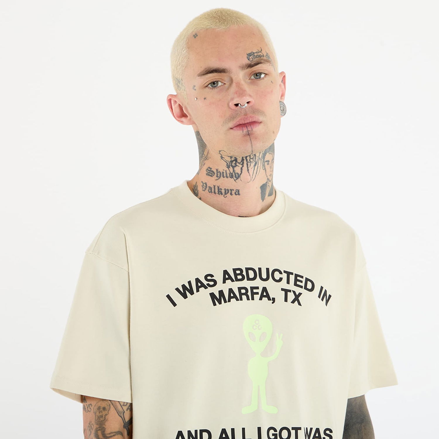 T-shirt Nike ACG ACG Abducted in Marfa Graphic T-Shirt Beige | HV2168-229, 1