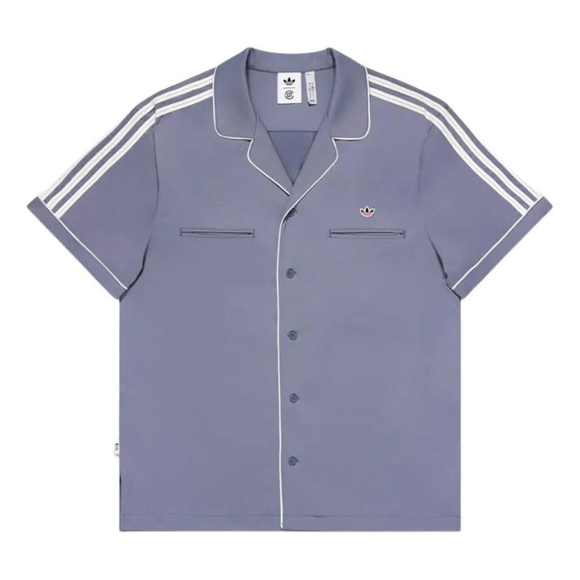 Skjorta adidas Originals CLOT Bowling Shirt Blå | IY8684