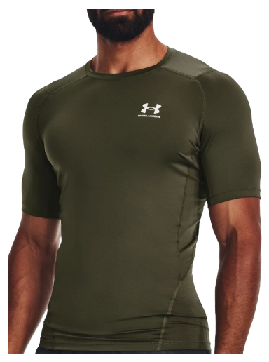 T-shirt Under Armour HG Armour Comp Grön | 1361518-390