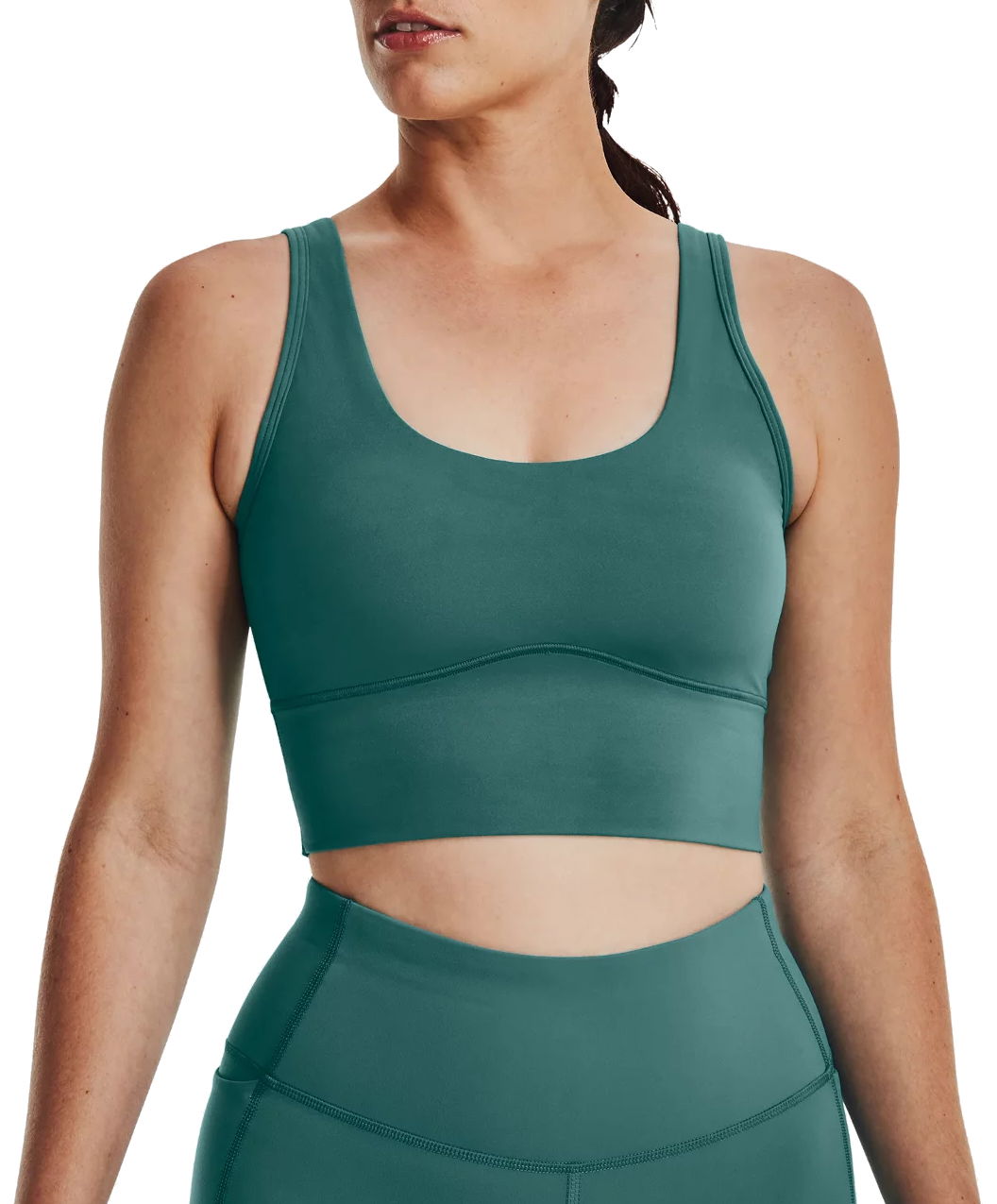 Linne Under Armour Meridian Fitted Crop Tank Top Grön | 1373924-722, 0