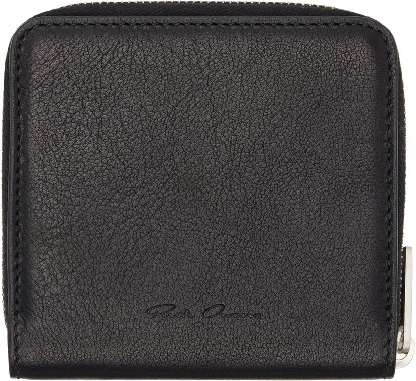 Plånbok Rick Owens Rick Owens Concordians Zipped Wallet Svart | RA02E0716 LBU