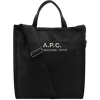 Tygpåse A.P.C. Recuperation Tote Bag Svart | CODBM-H61318-LZZ, 1