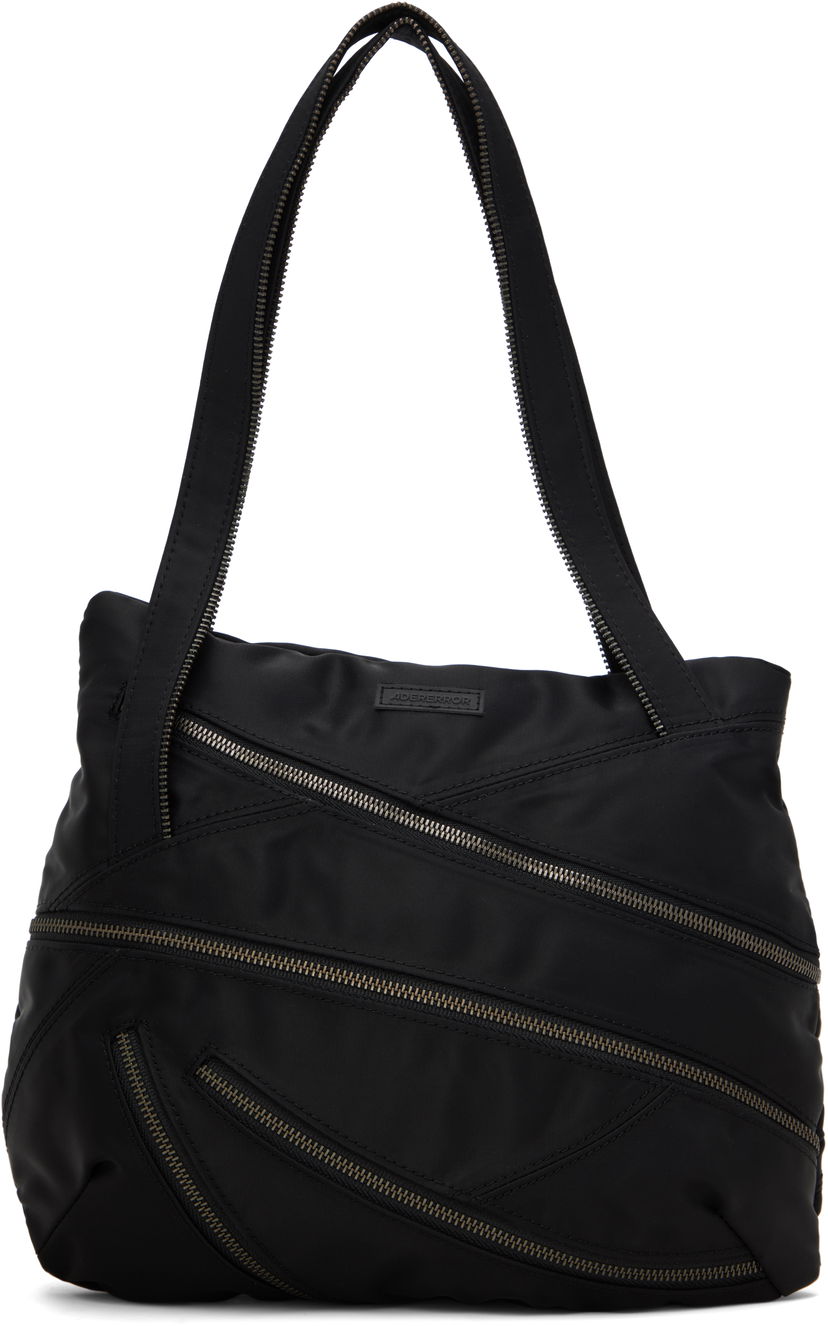 Tygpåse ADER ERROR ADER error Zipper Shoulder Bag Svart | BO01SSBA0602BK