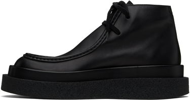 Sneakers och skor Jil Sander Jil Sander Low Lace-Up Boots Svart | J33ZJ0011_P4942, 2