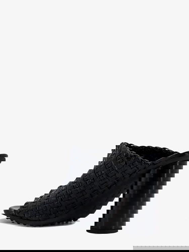 Sneakers och skor Bottega Veneta Woven Mules Svart | 787048V3XZ01000, 2