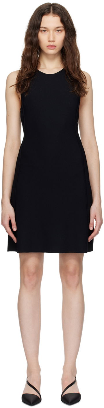 Klä Stella McCartney Compact Minidress Svart | 6K0610S2076