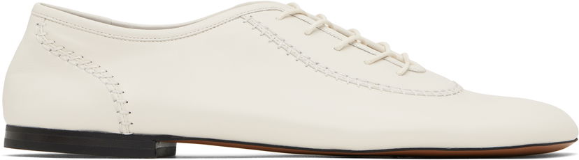 Kläder Wales Bonner Wales Bonner Lace-Up Oxfords Vit | WBM44503A-21062
