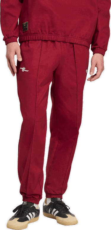 Byxor adidas Performance Arsenal Terrace Icons Pants Röd | KB1955, 4