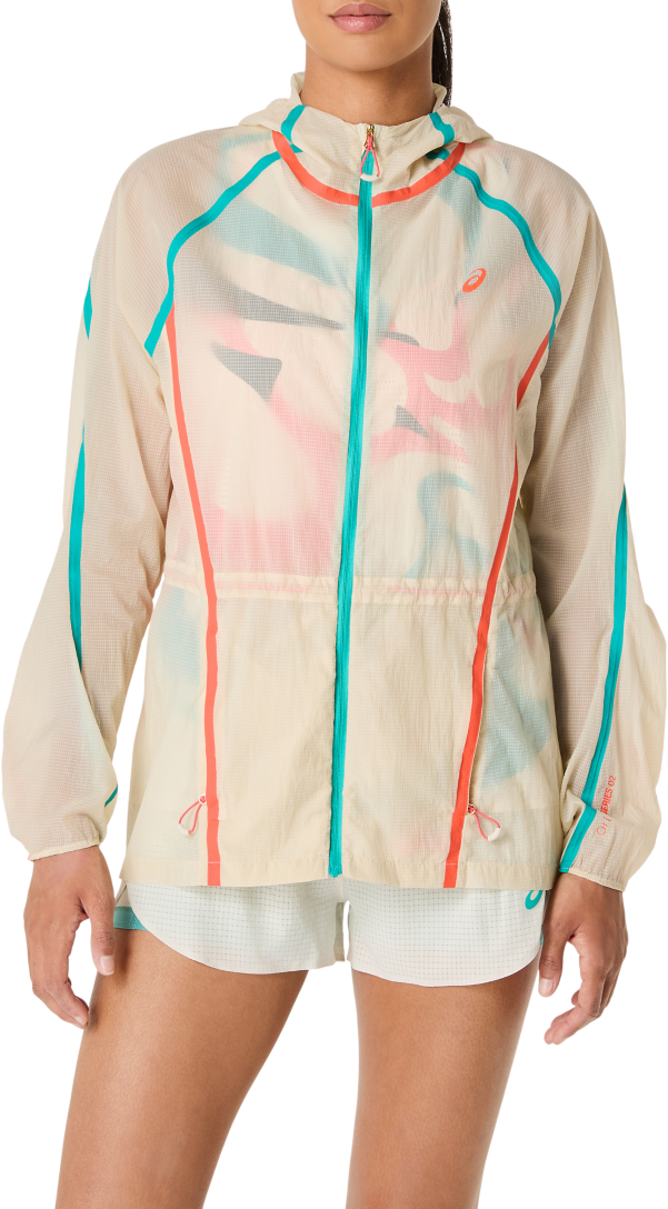 Vindjacka Asics Limited Series Road Packable Jacket Beige | 2012d221-200