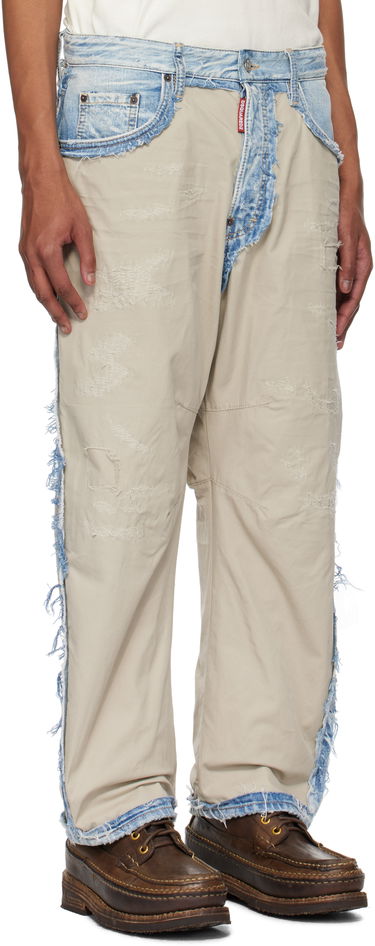 Jeans DSQUARED2 Dsquared2 Super Ripped Mixed Jeans Blå | S74LB1630_S30309, 1