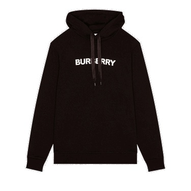 Sweatshirt Burberry Ansdell Hoodie Svart | 8055318, 0