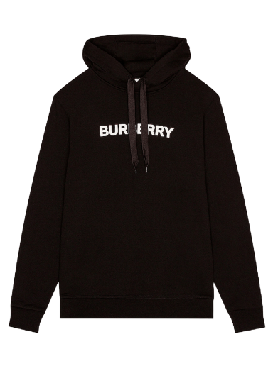 Sweatshirt Burberry Ansdell Hoodie Svart | 8055318
