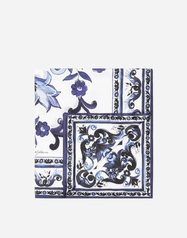 Tillbehör Dolce & Gabbana Dolce & Gabbana Cotton Sateen Duvet Cover Blå | TCE049TCAKFUB011, 1