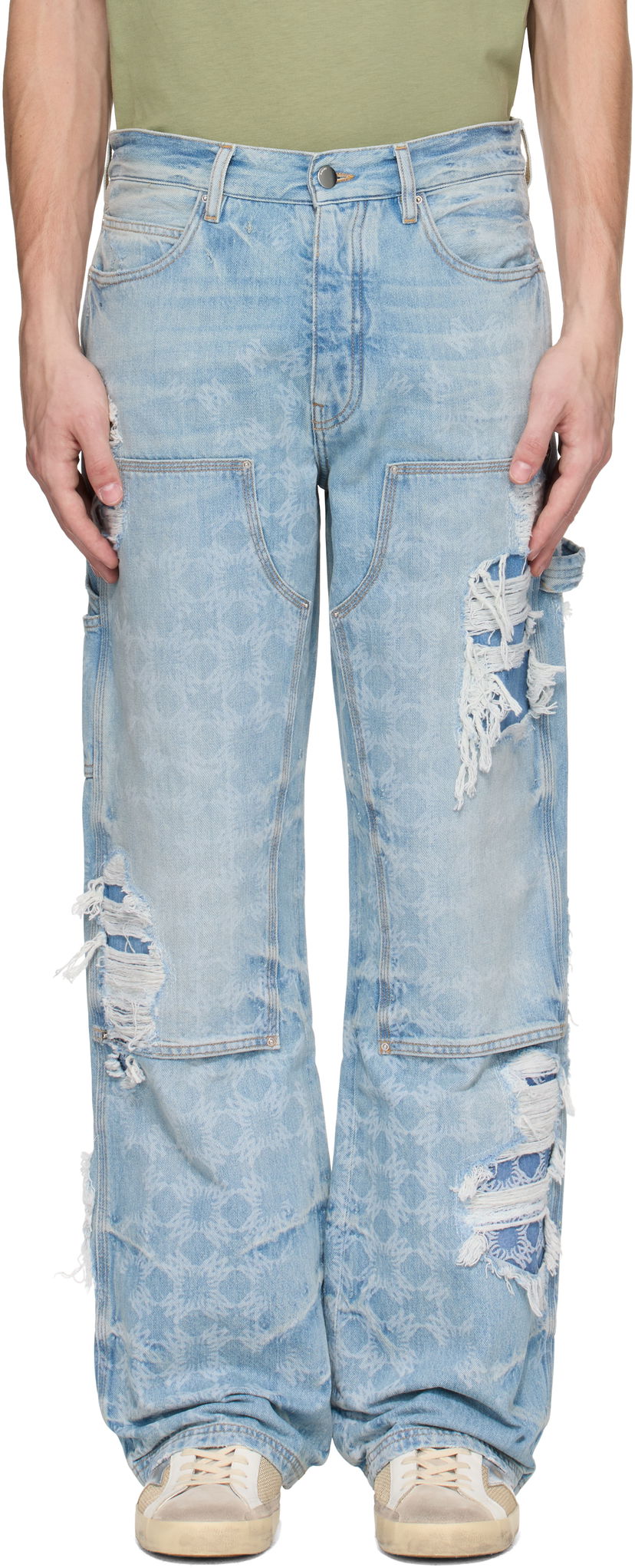 Jeans AMIRI AMIRI Repair Carpenter Jeans Blå | AMDNGH1094