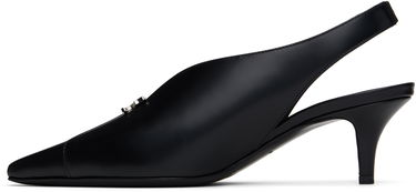 Sneakers och skor Courrèges Slingback Leather Heels Svart | 324SPP015CV0033, 2