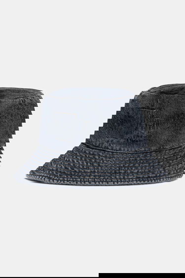 Hatt Rick Owens Rick Owens DRKSHDW Gilligan Denim Bucket Hat Blå | DA02E7479.DGY, 0