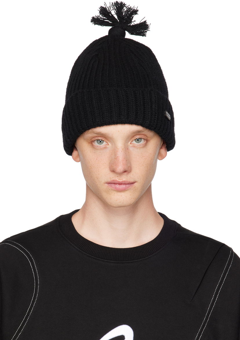 Mössa ADER ERROR Pom-Pom Beanie Svart | BMADFWHW0505BK