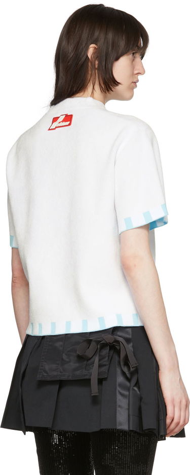 Sweater We11done We11done Viscose Knit Top Vit | WD-KT1-22-641-W-SK, 2