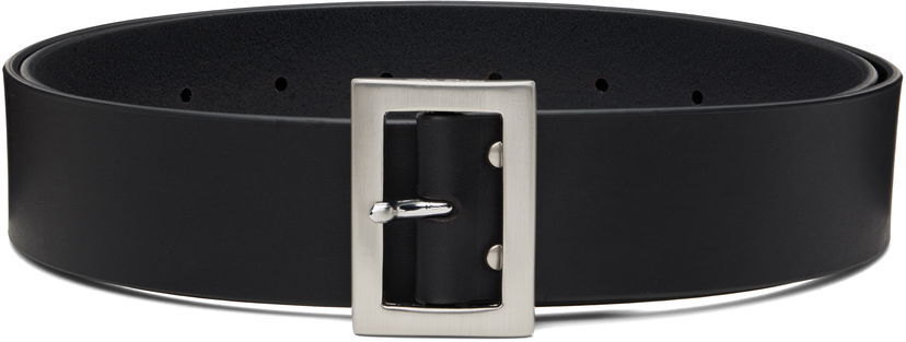 Bälten Rick Owens Rick Owens Stooges Belt Svart | RA02E0783 LGE