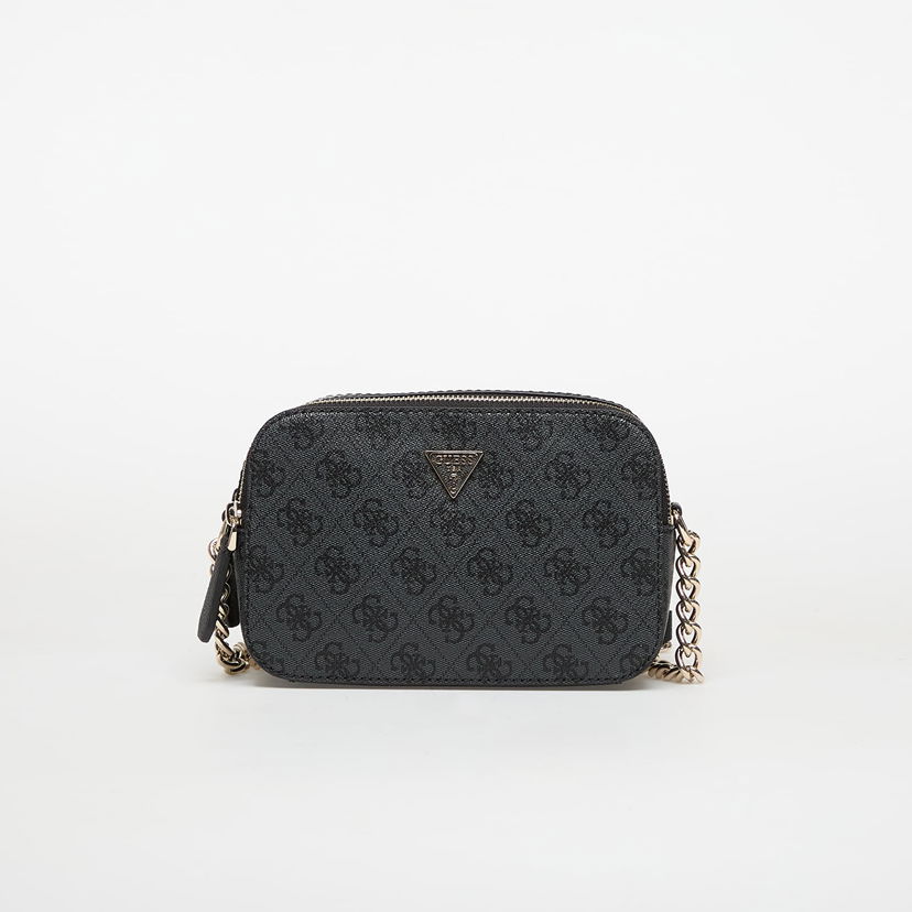 Axelväska GUESS Noelle Ii Logo Crossbody Camera Bag Svart | HWBG9672140-CLO