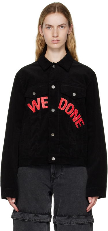 Bomberjacka We11done We11Done Corduroy Jacket Svart | WD-DJ3-22-375-U-BK, 0