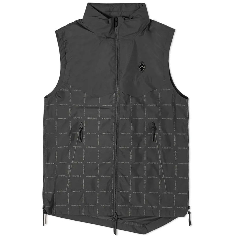 Sweater A-COLD-WALL* Grisdale Storm Gilet Vest Grå | ACWMO146-BLK