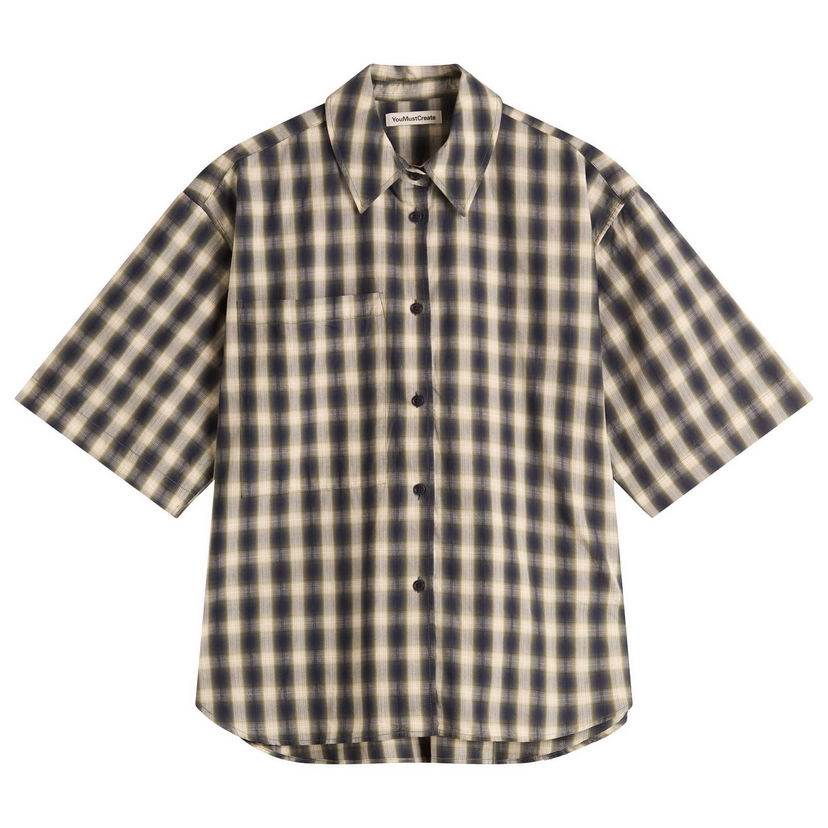 Skjorta YMC YMC Eva Check Shirt, Size Large Flerfärgad | Q2YMG-30