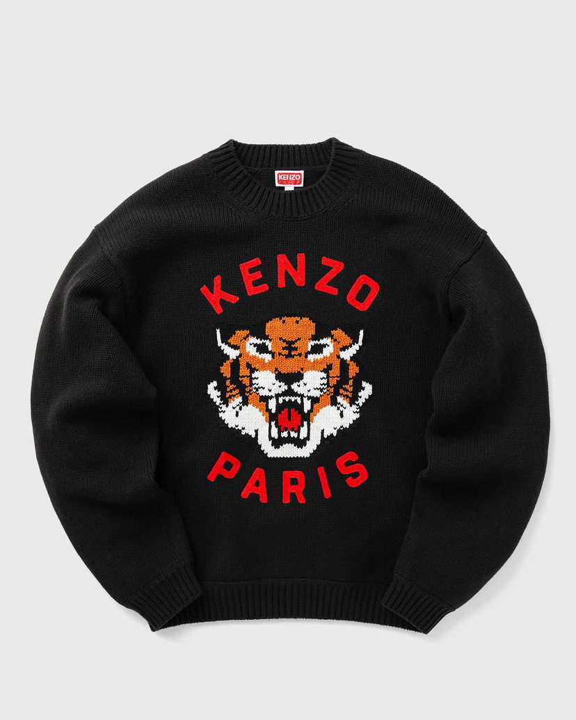 Sweater KENZO RWS LUCKY TIGER JUMPER men Svart | FE68PU4773LH.99J