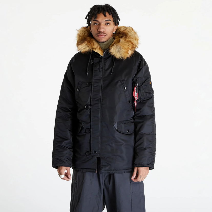 Jacka Alpha Industries N3B VF 59 Black Svart | 103141 03