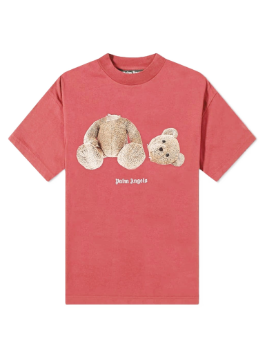 T-shirt Palm Angels Kill The Bear Tee Röd | PMAA001F21JER0232860
