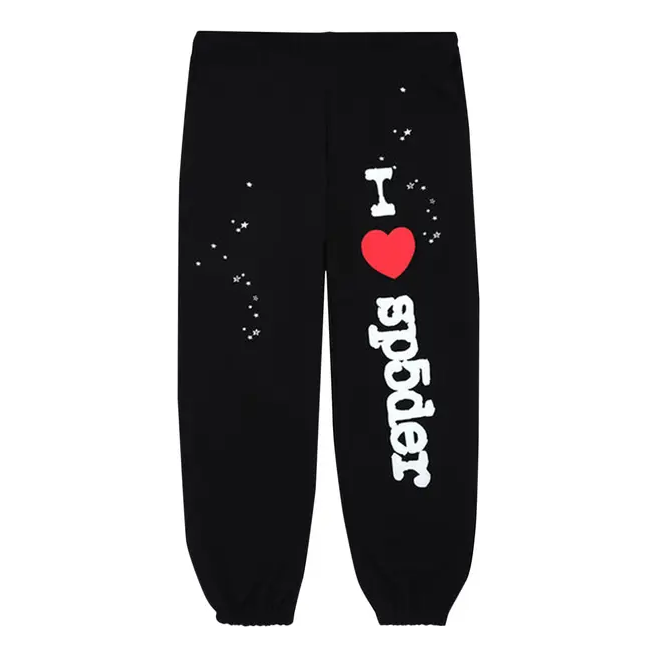 Träningsbyxor Sp5der Sp5der Souvenir Sweatpants Svart | 2406-1FW230204SS-BLAC