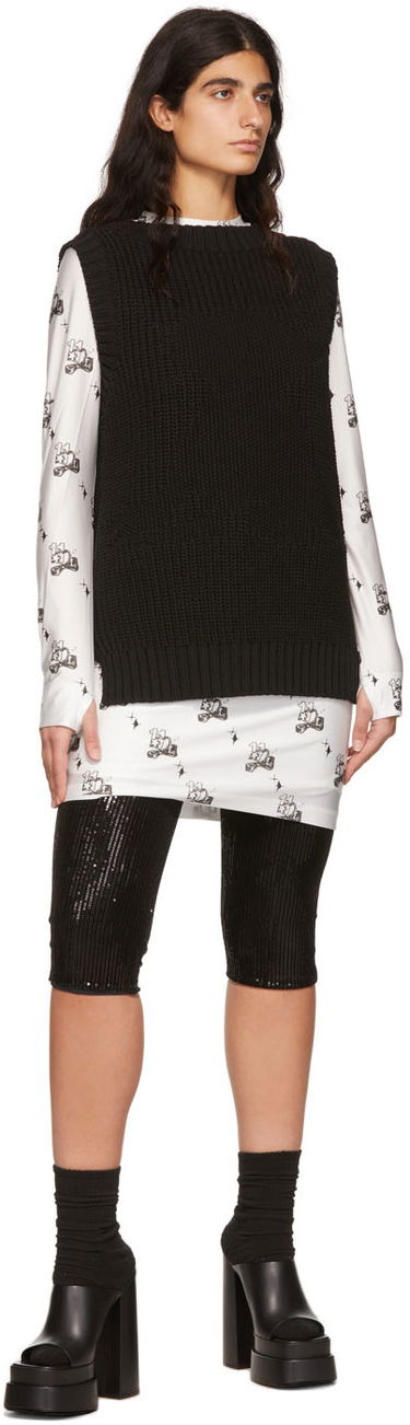 Klä We11done Printed Mini Dress Vit | WD-TO1-22-572-W-WH, 3