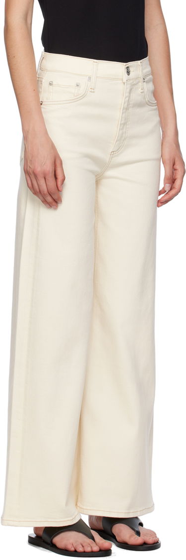 Jeans rag & bone Sofie Ankle Wide-Leg Jeans Vit | WDD24P2993BREC, 1