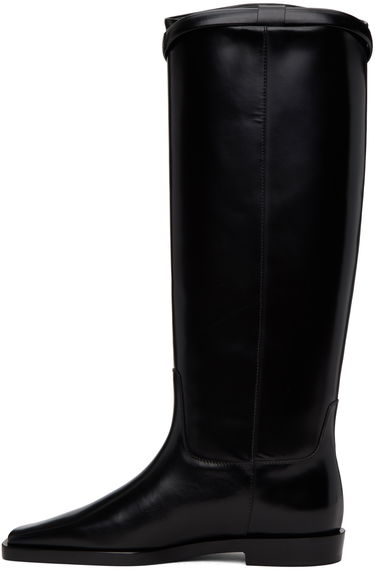 Kläder TOTEME TOTEME 'The Riding' Knee-High Boots Svart | 211-901-825, 2